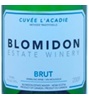 Blomidon Cuvée L'acadie Blanc Brut 2010